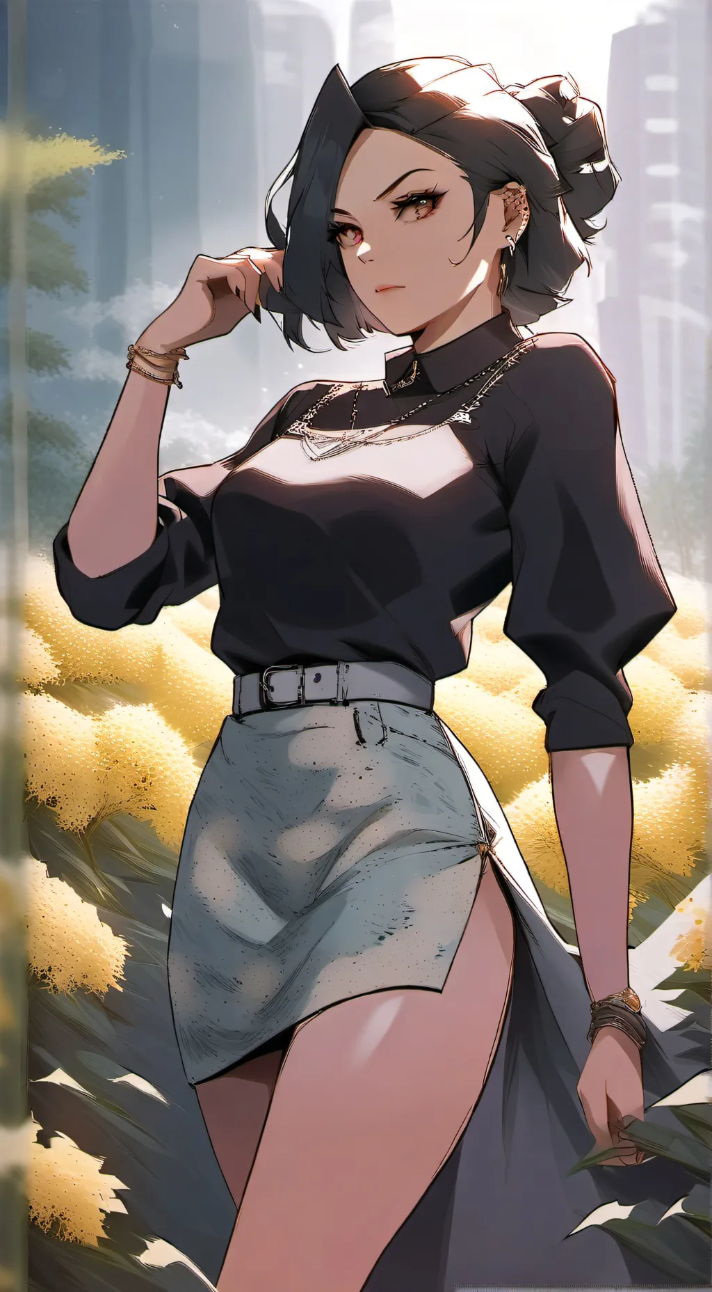 ai character: Алина background