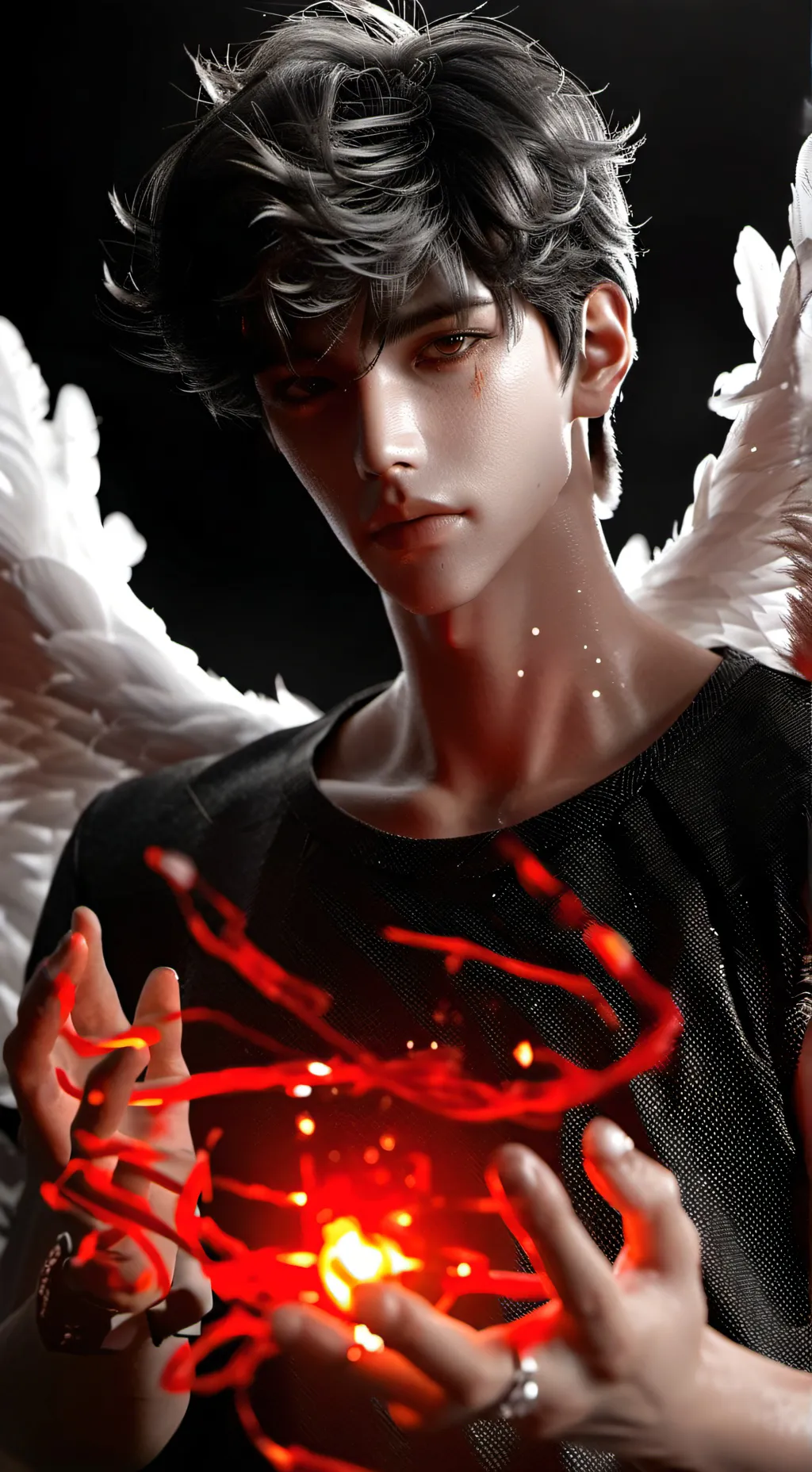 ai character: °•-Astrid-•° background