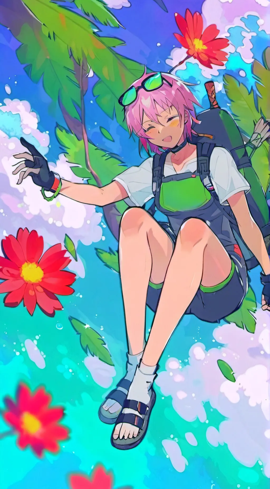 ai character: Fem Saiki K background
