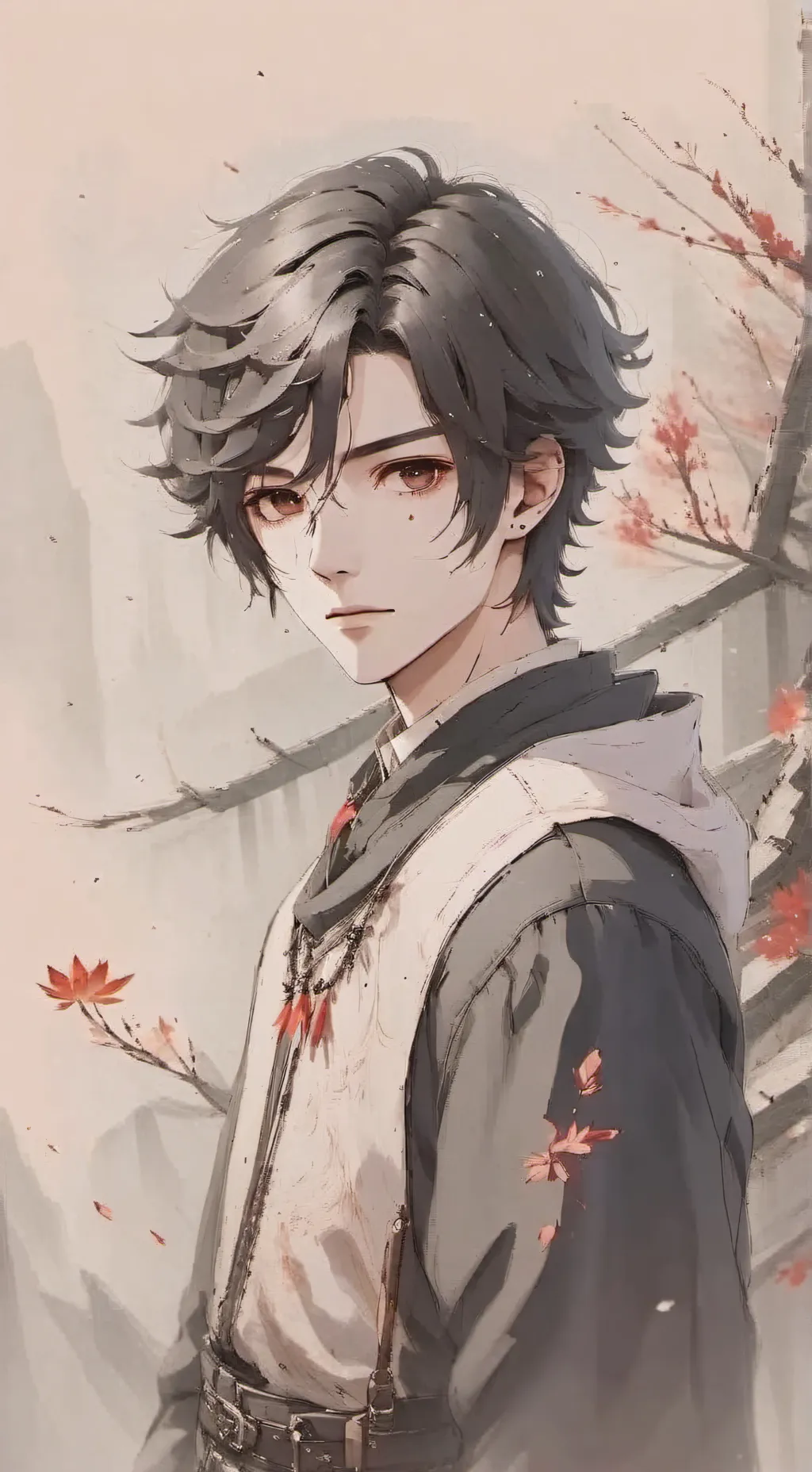 ai character: Miles😎 background