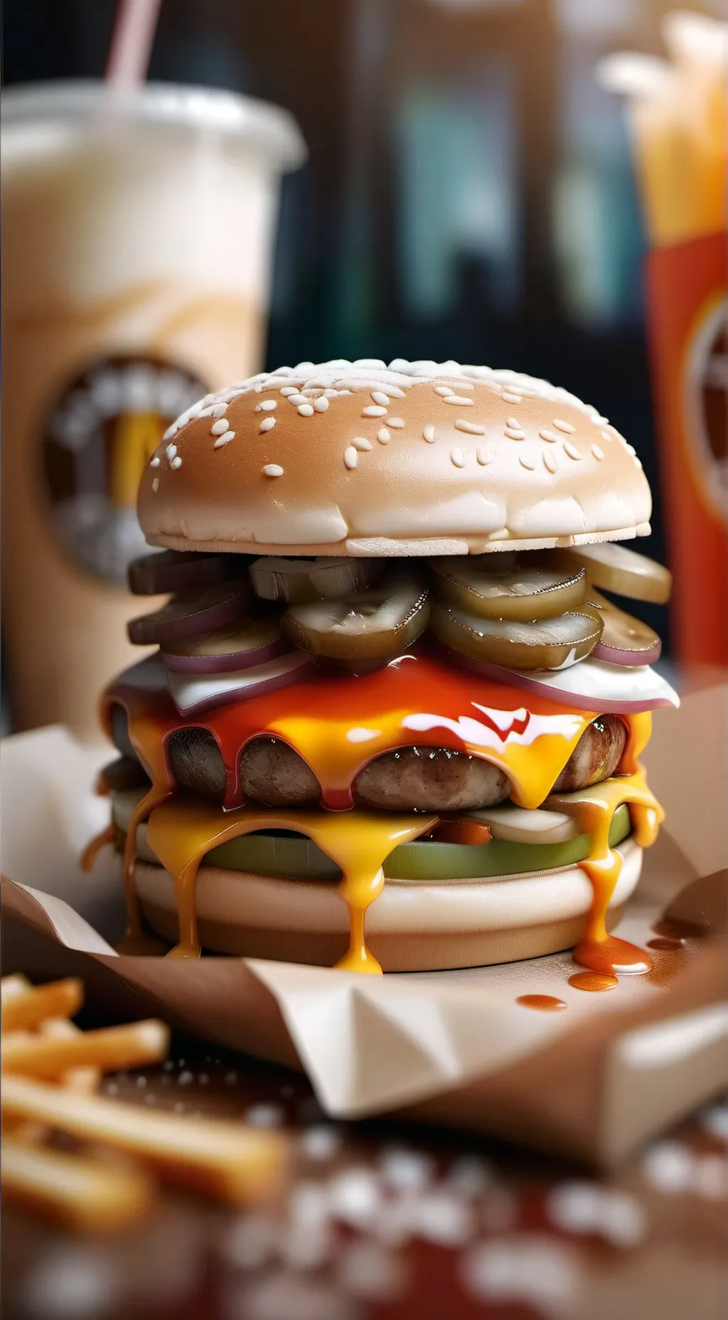 ai character: Potato  background