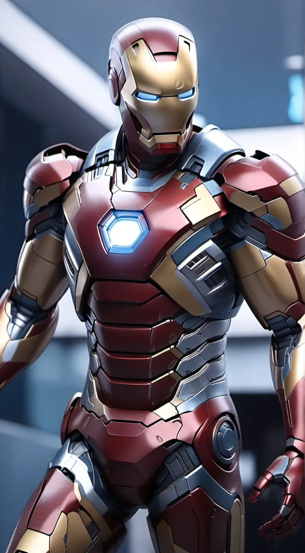 ai character: iron man background