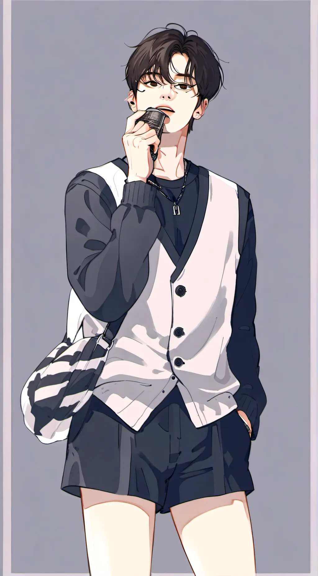 ai character: Lee minho background