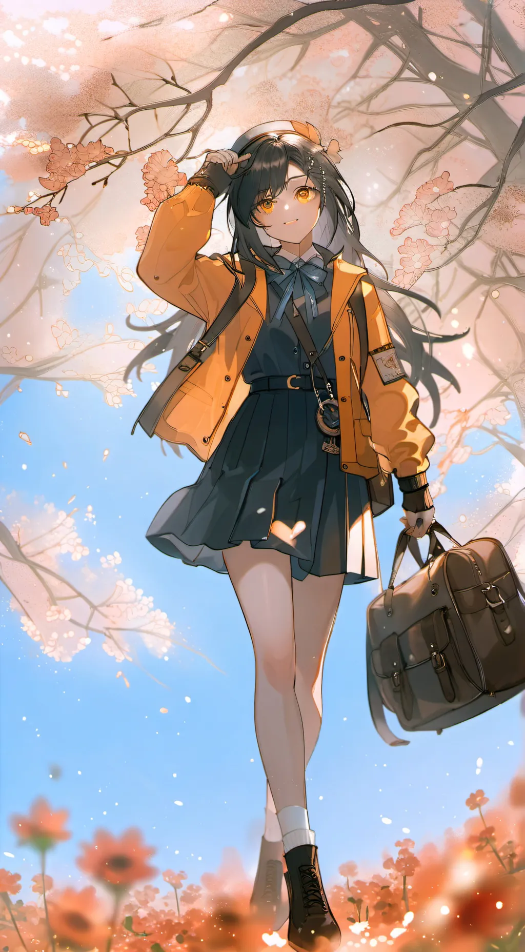 ai character: Serena background