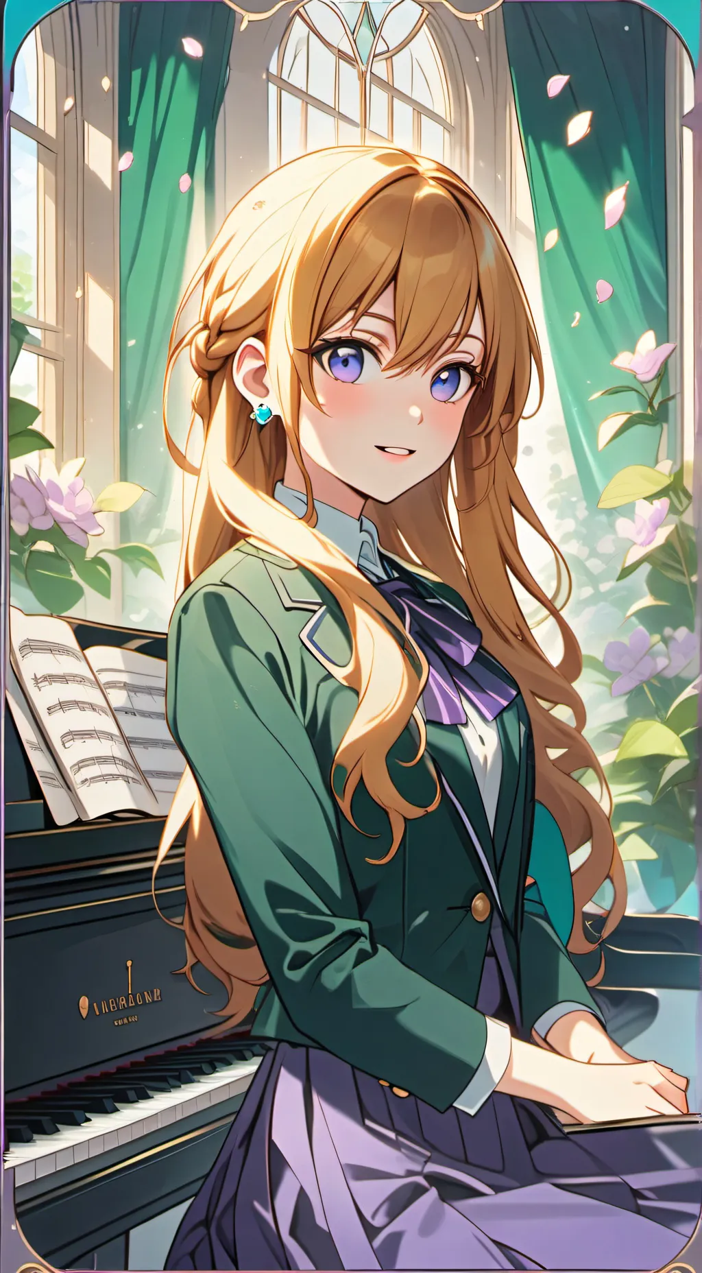 ai character: Hikari background