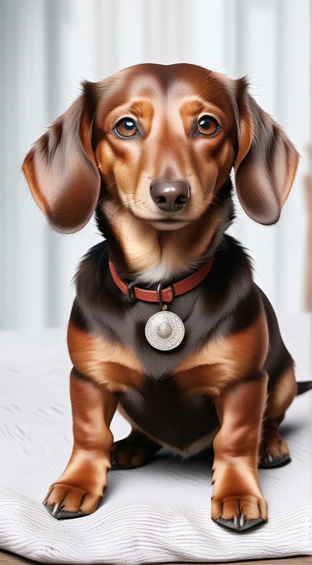 ai character: your dog biscut background