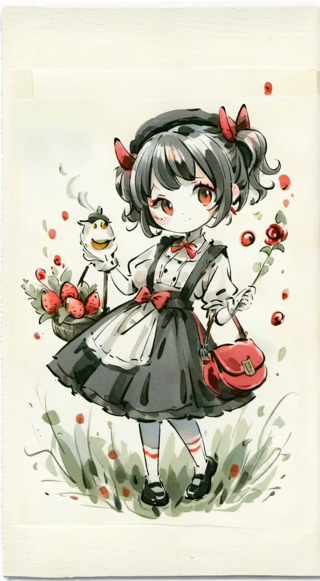 ai character: CUPHEAD  background