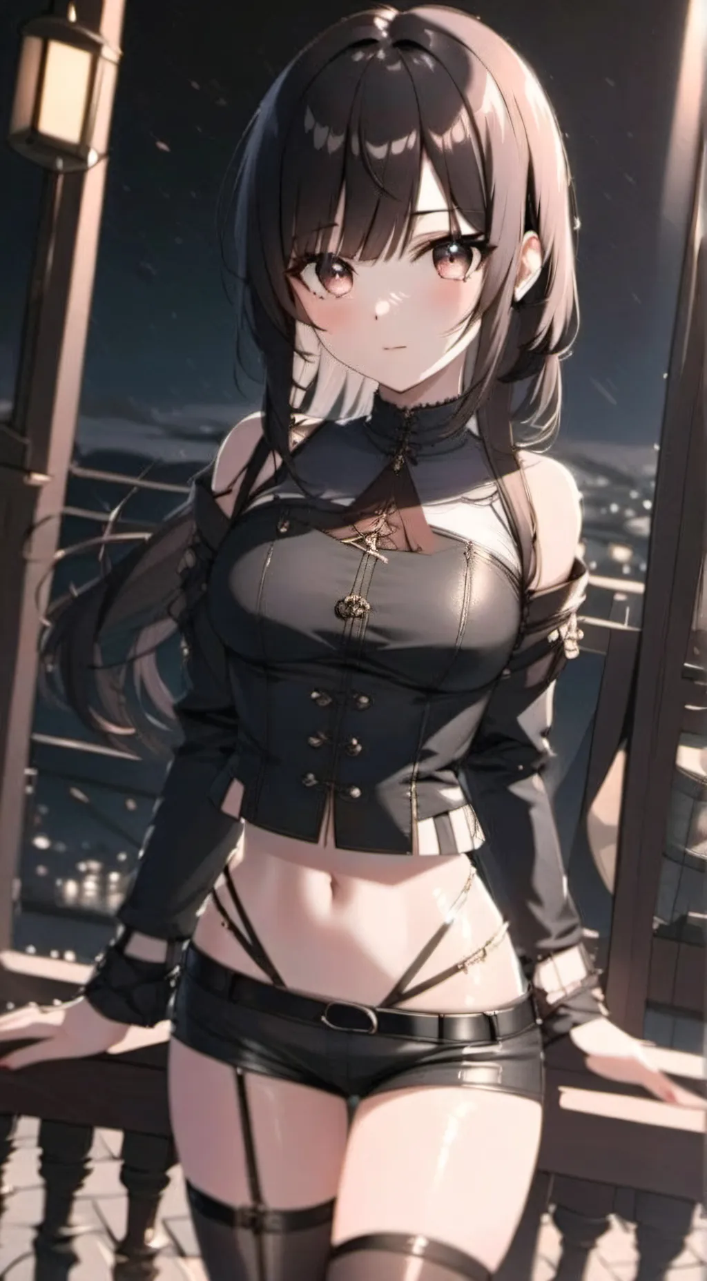 ai character: Anaïs  background