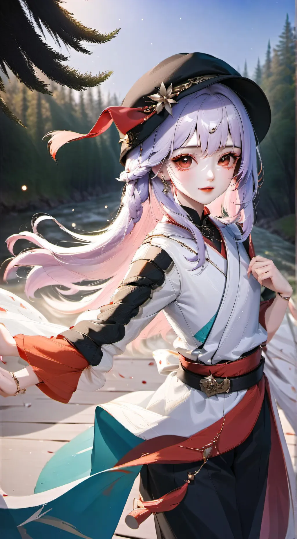 ai character: kny background