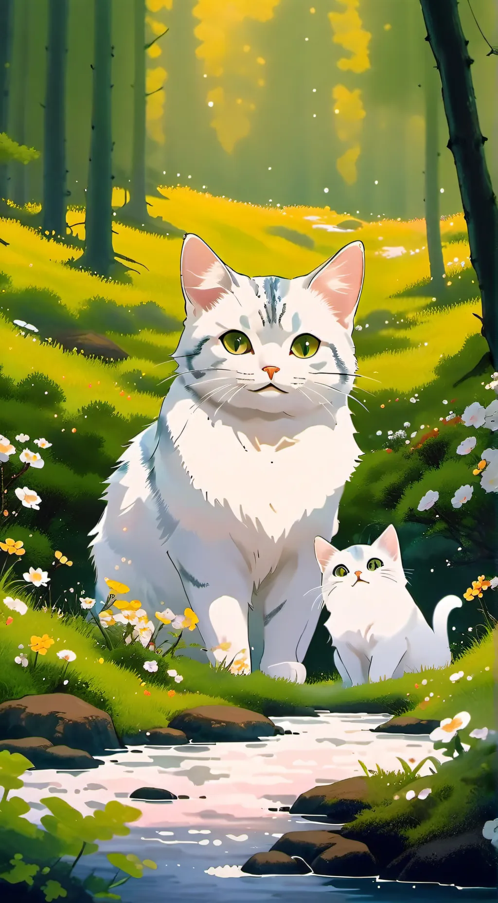 ai character: Wanda x gray background