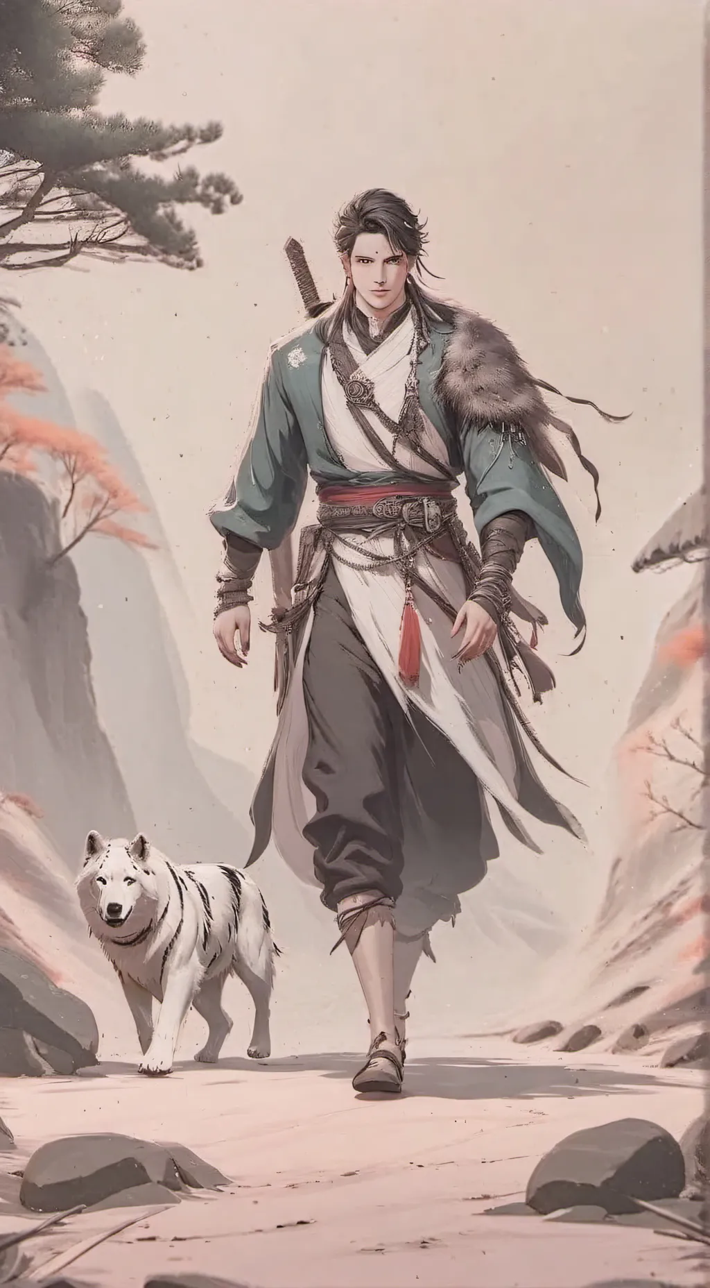 ai character: un wey del cerro  background