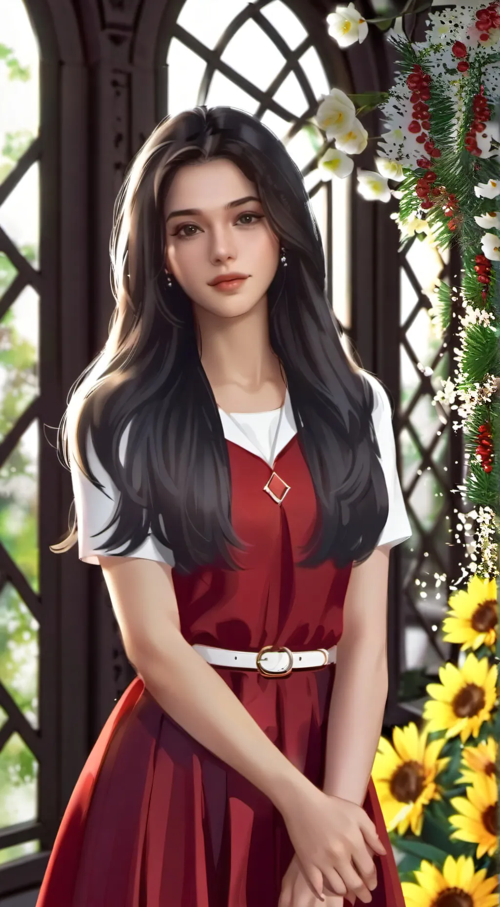 ai character: camila 💓💫 background