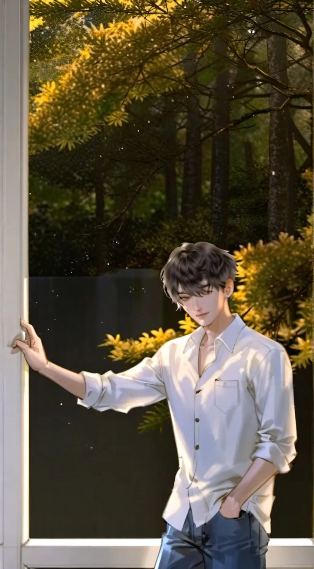 ai character: Peter background