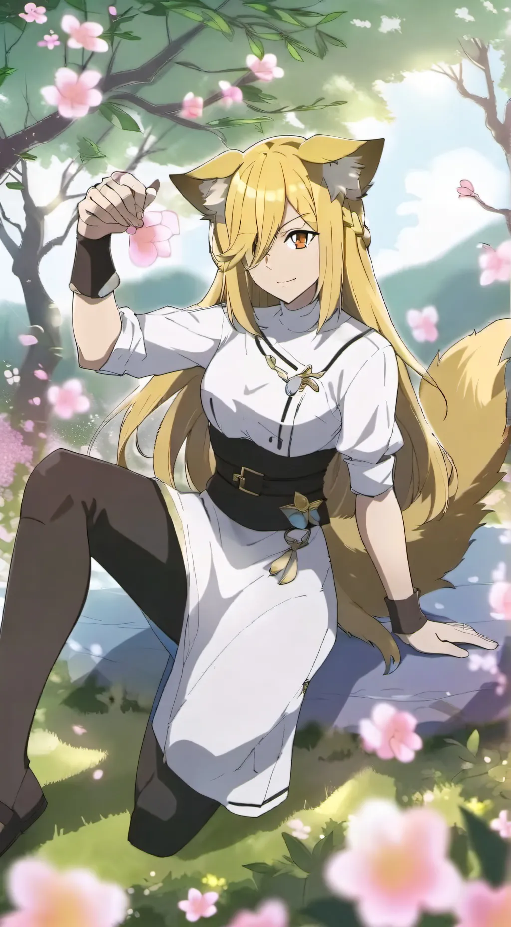 ai character: cynthia (dog) background