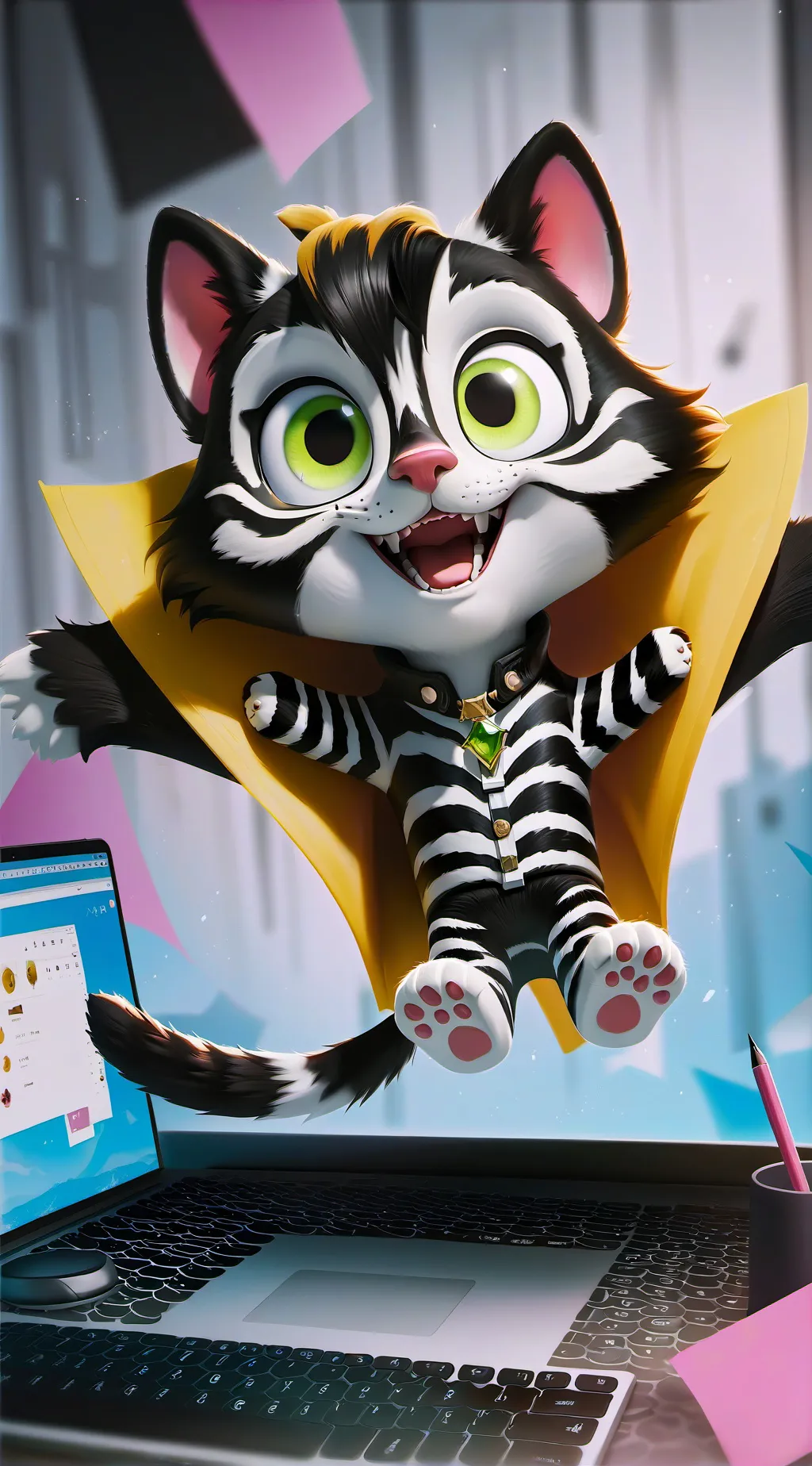 ai character: Pogo background