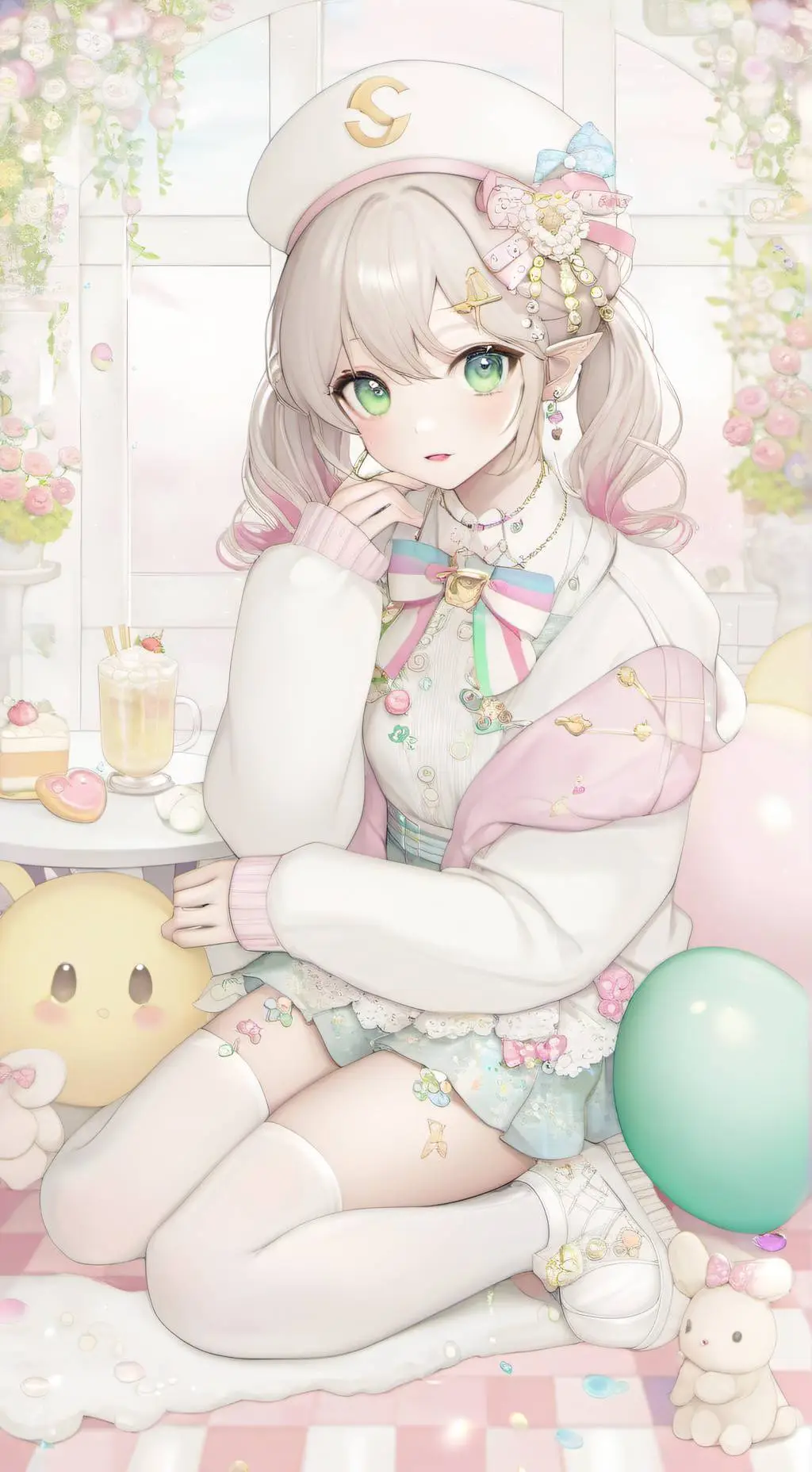 ai character: New student. background