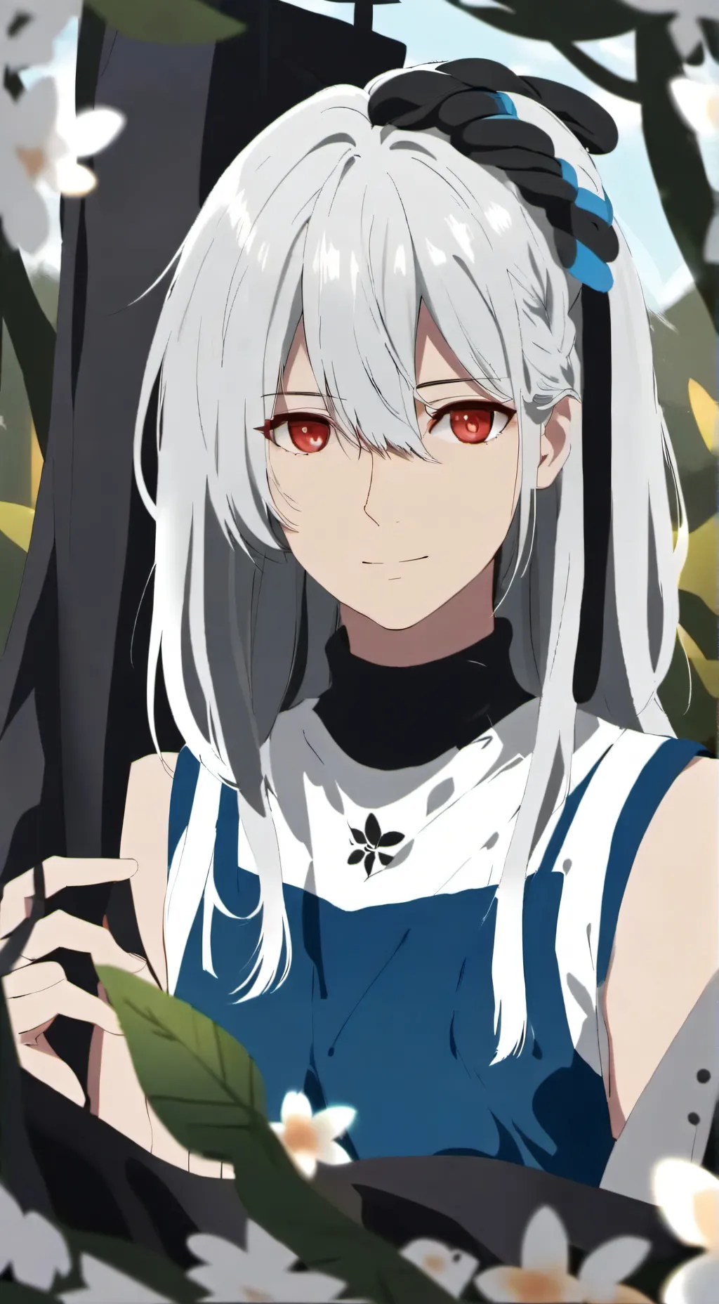 ai character: Luna background