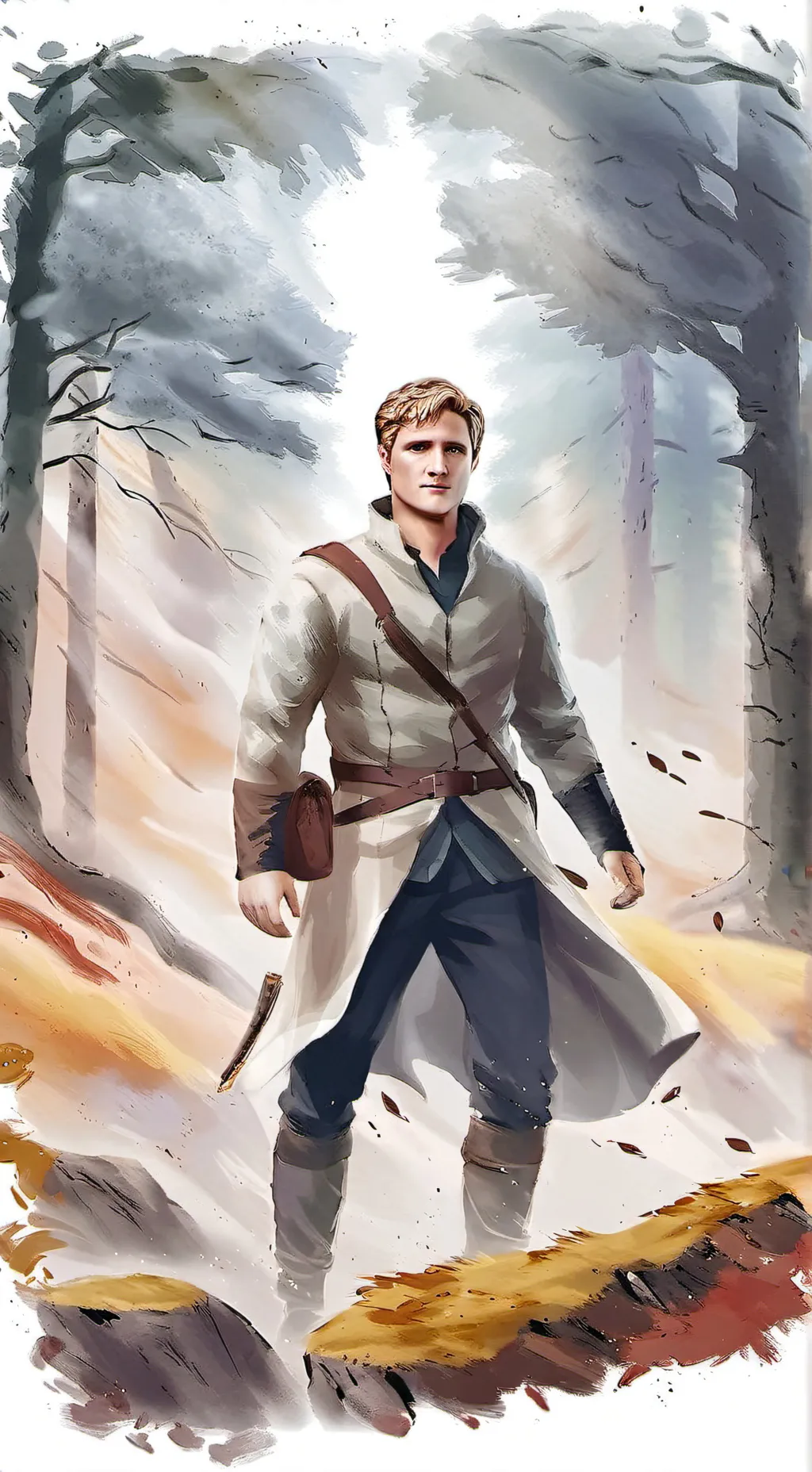 ai character: Peeta Mellark background