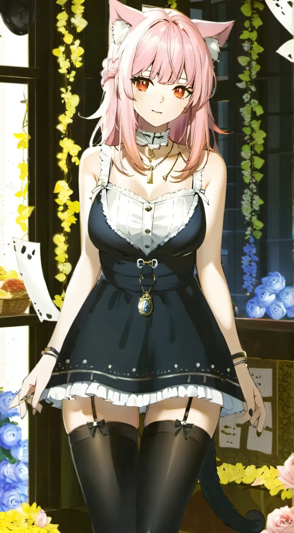 ai character: Nia background