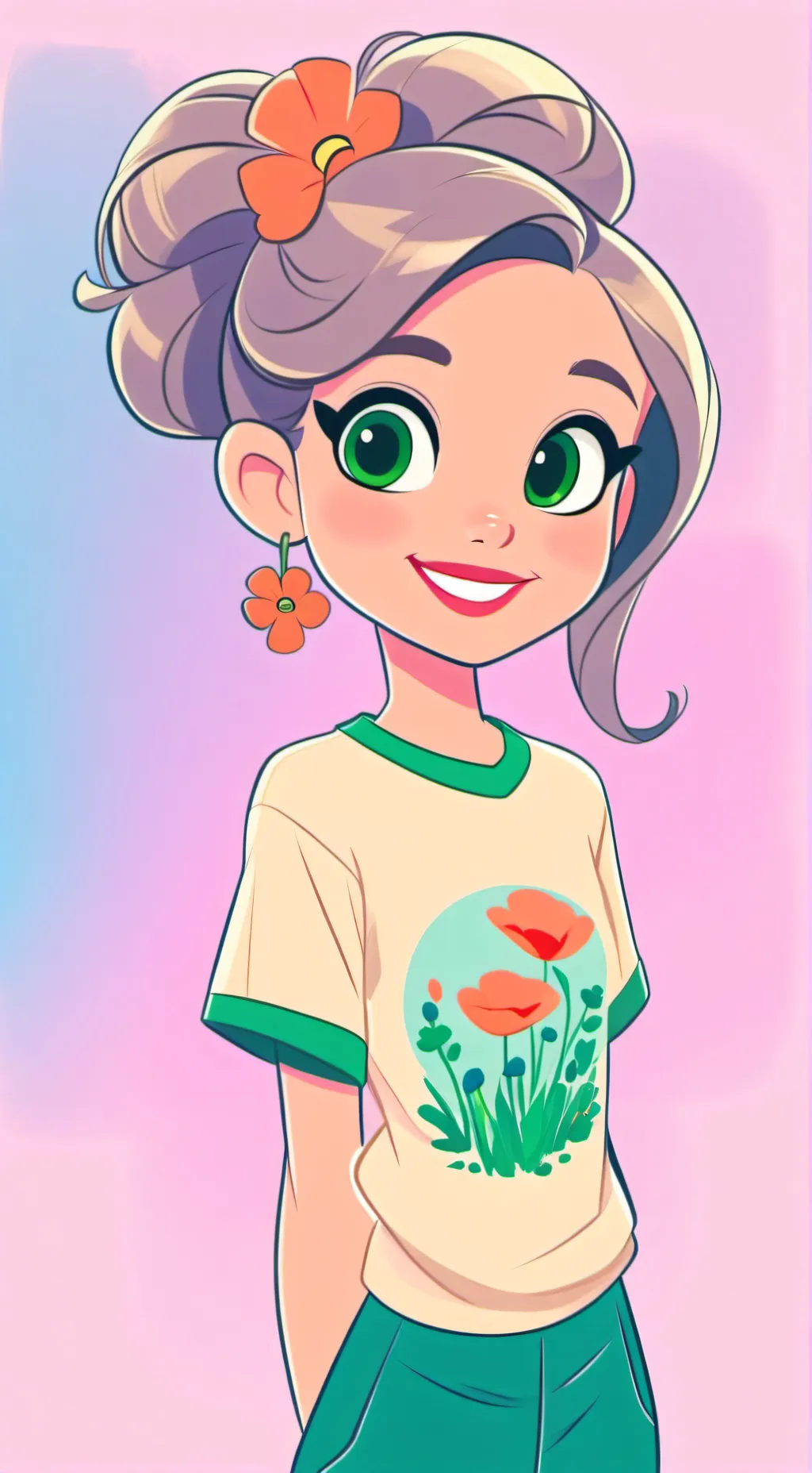 ai character: Sally background