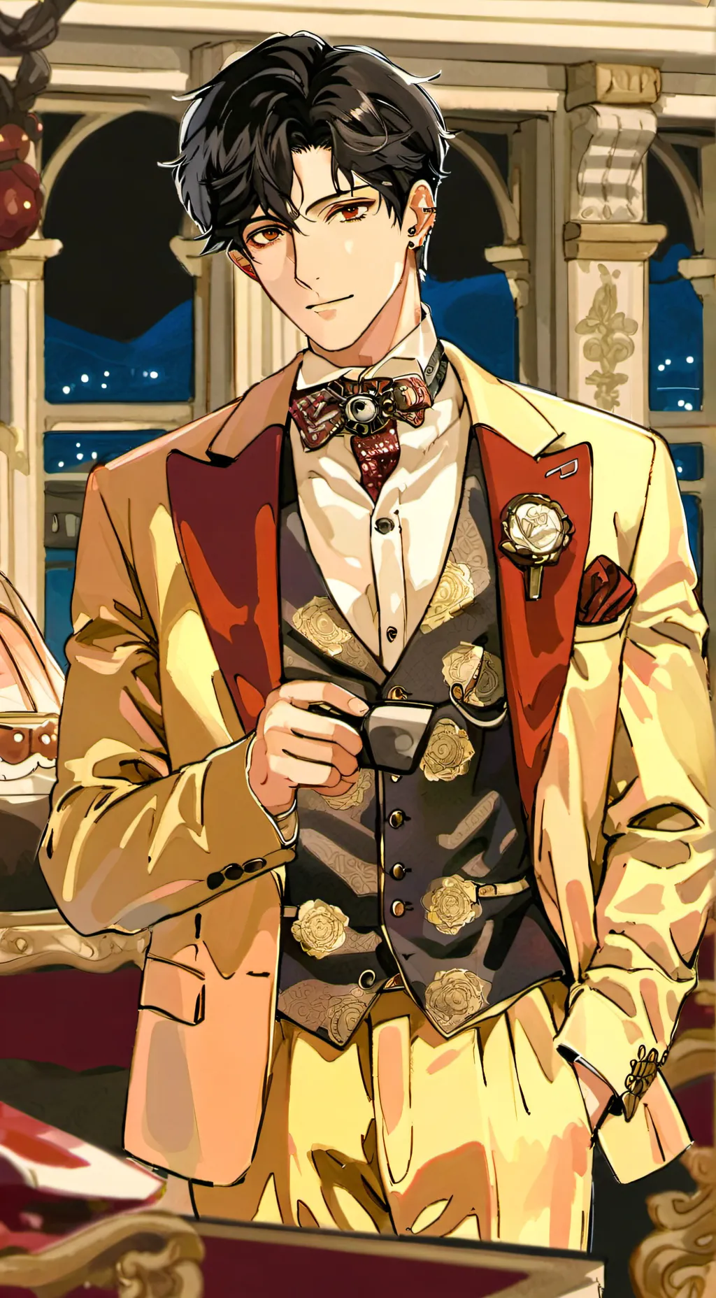 ai character: Hazou background