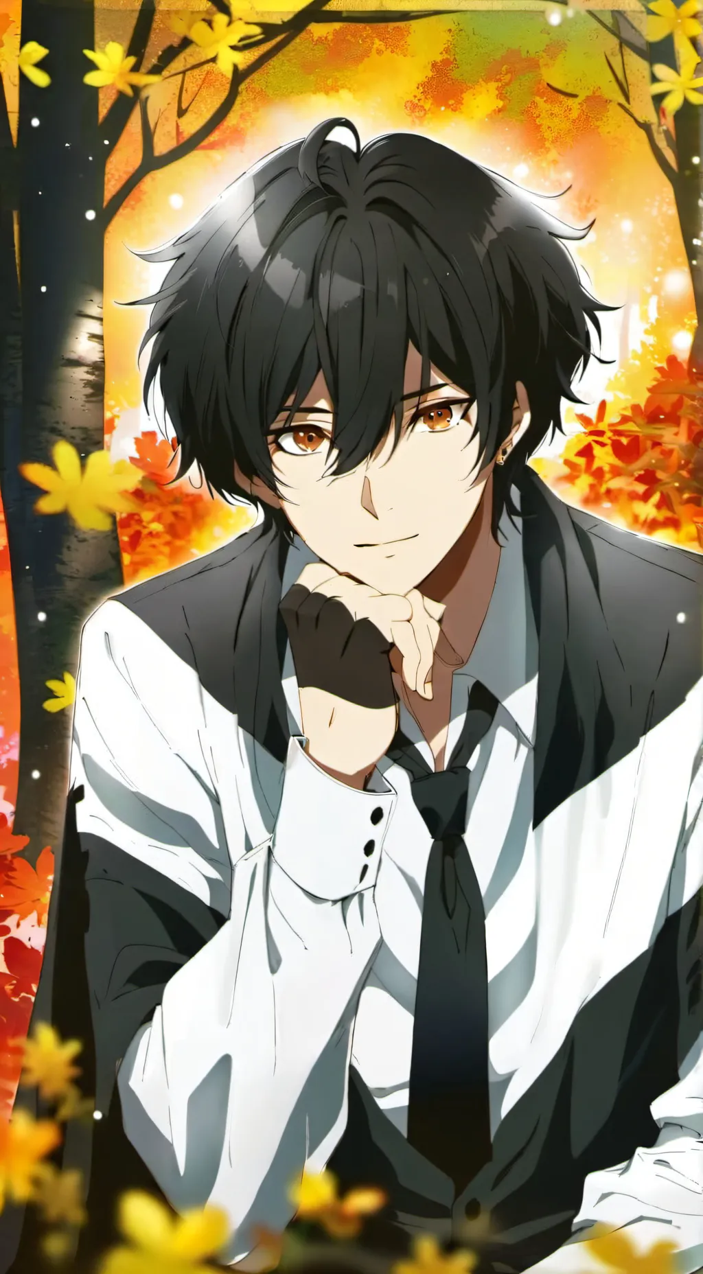 ai character: GABE KAYDEN~.^. background