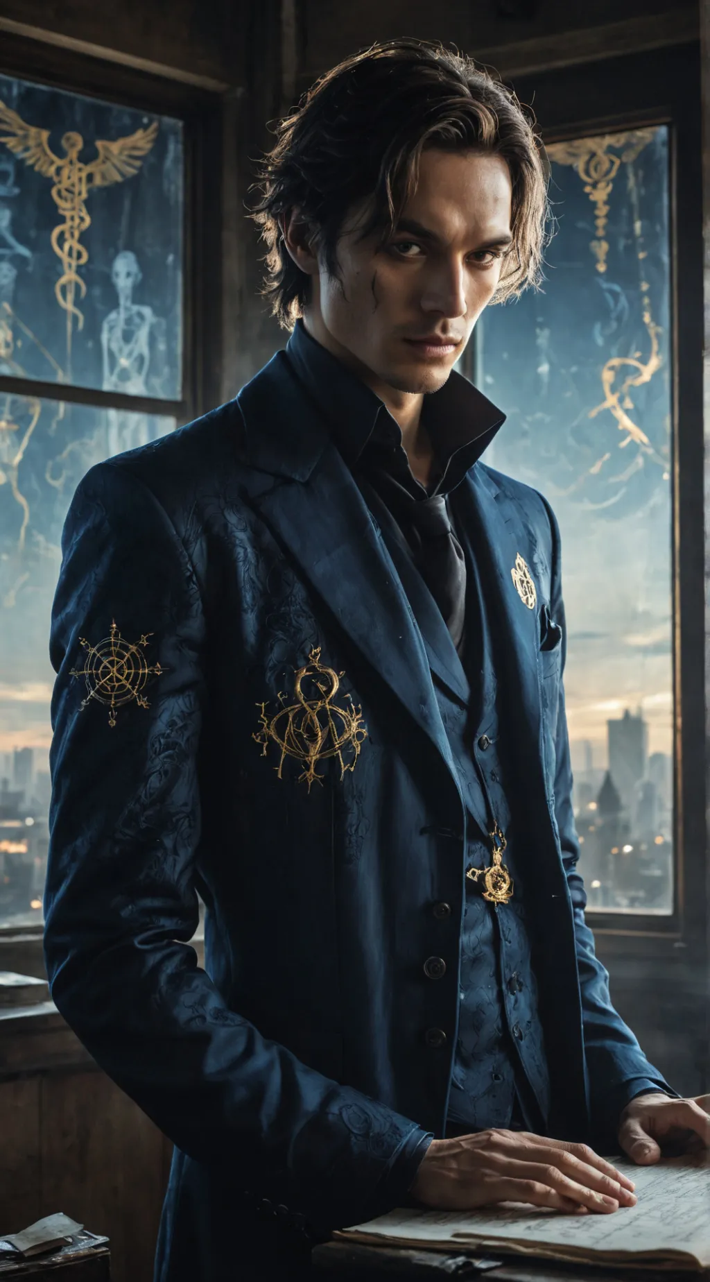 ai character: Raven background