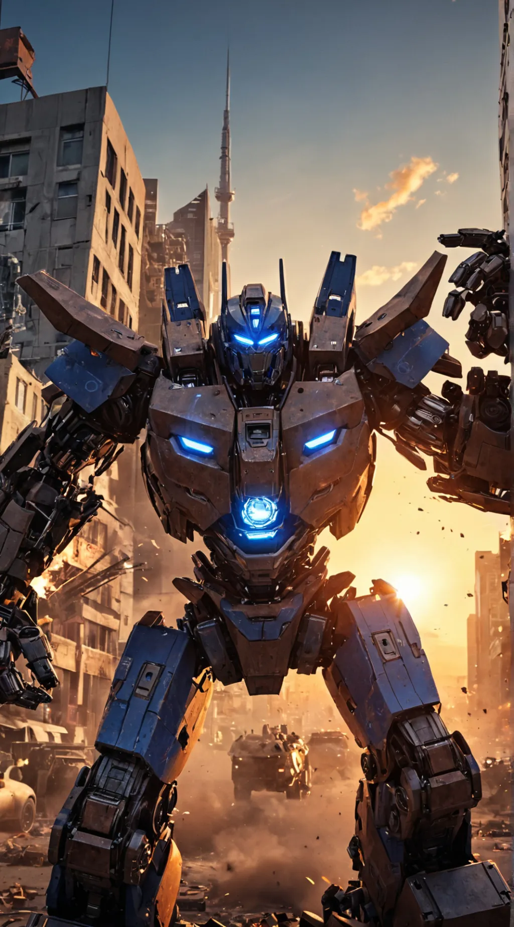 ai character: Flingshot background