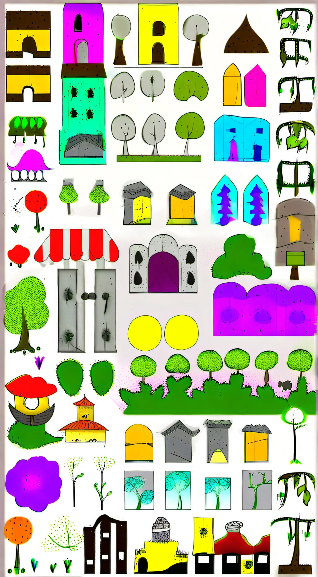 ai character: sprunki  background