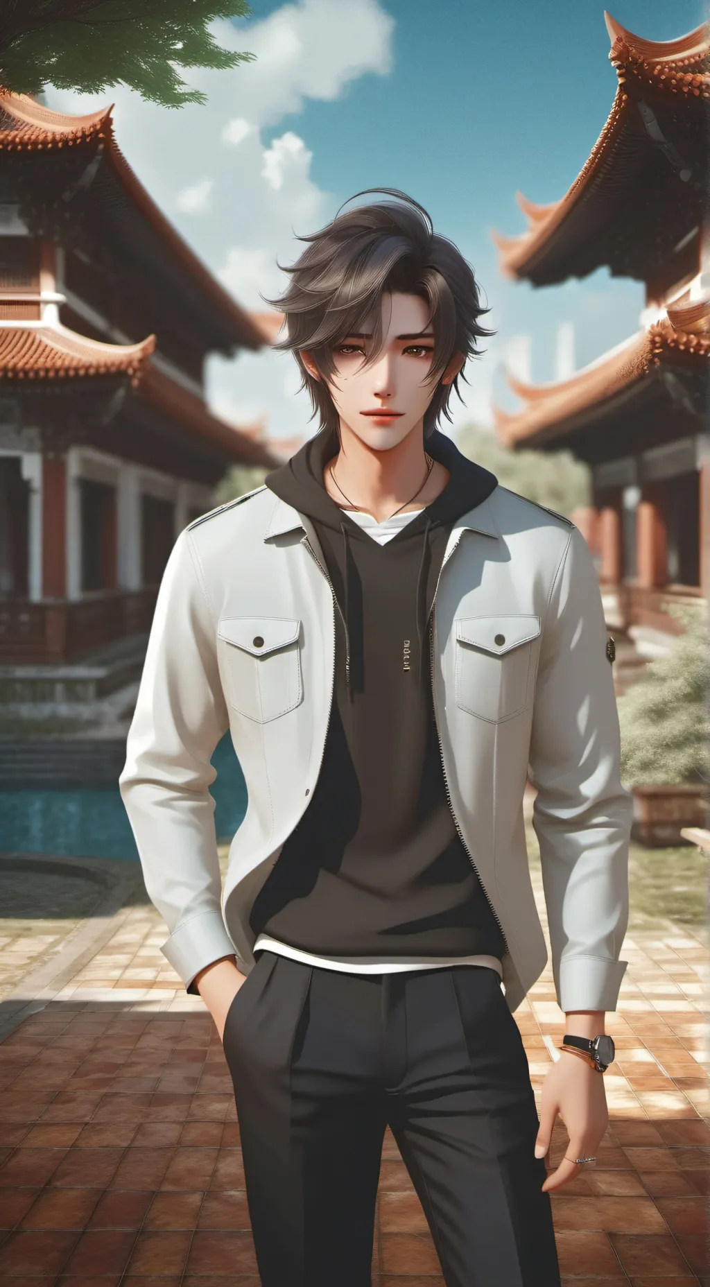 ai character: max background