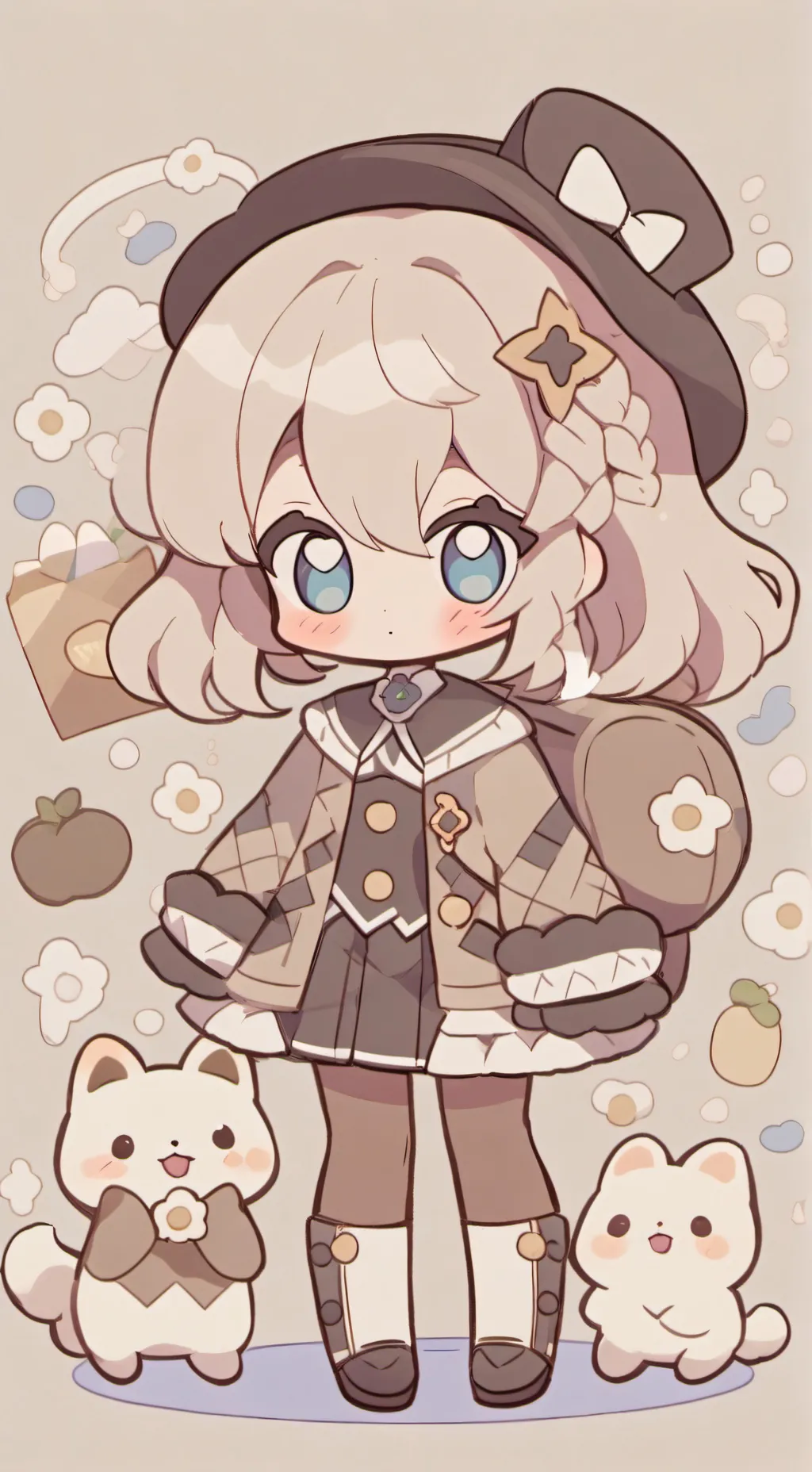 ai character: Vees toon handler  background