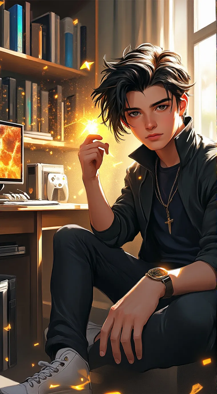 ai character: Kai background