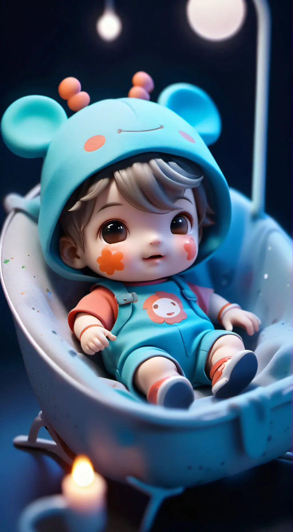 ai character: Baby background