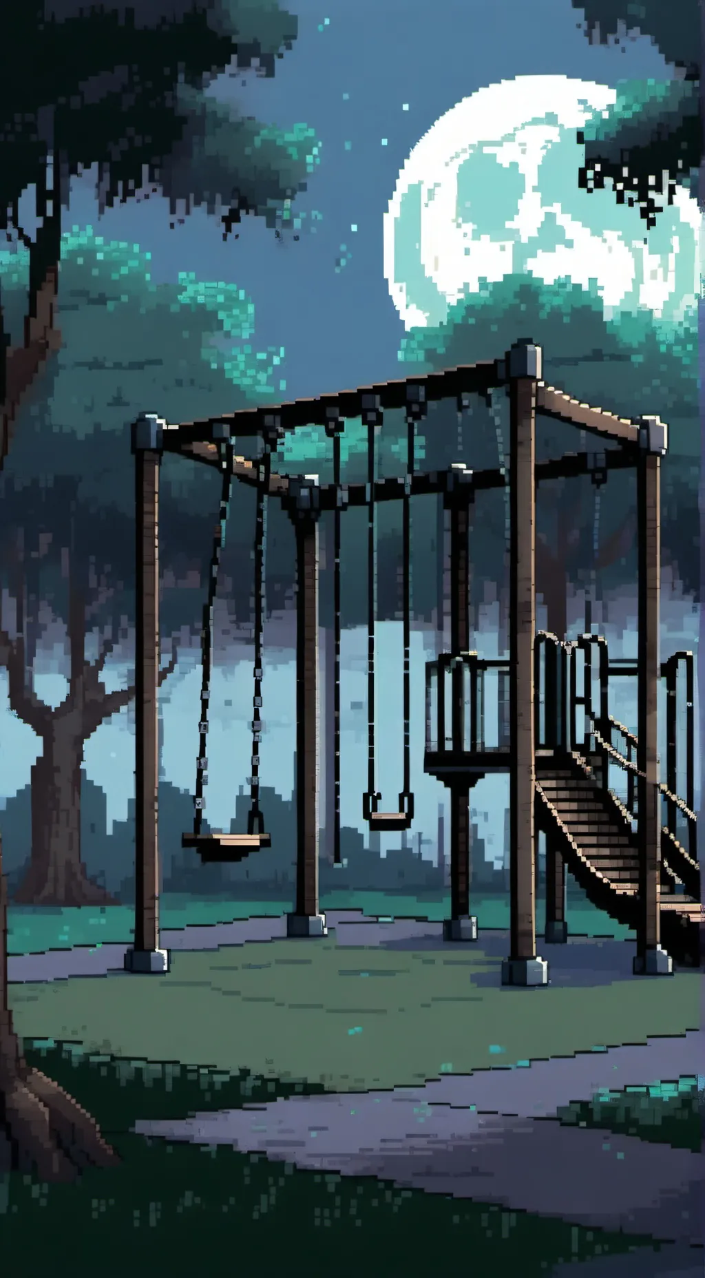 ai character: Southpark park 😁 background