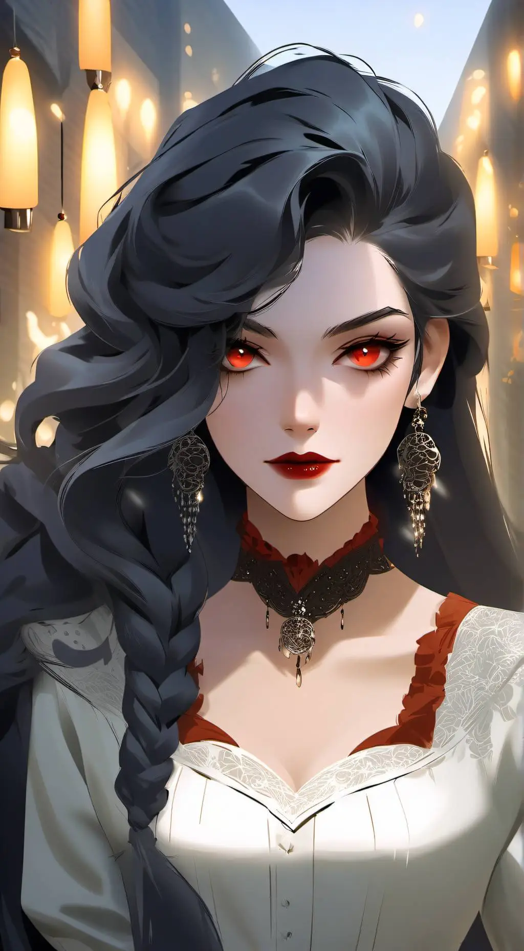 ai character: Clair background