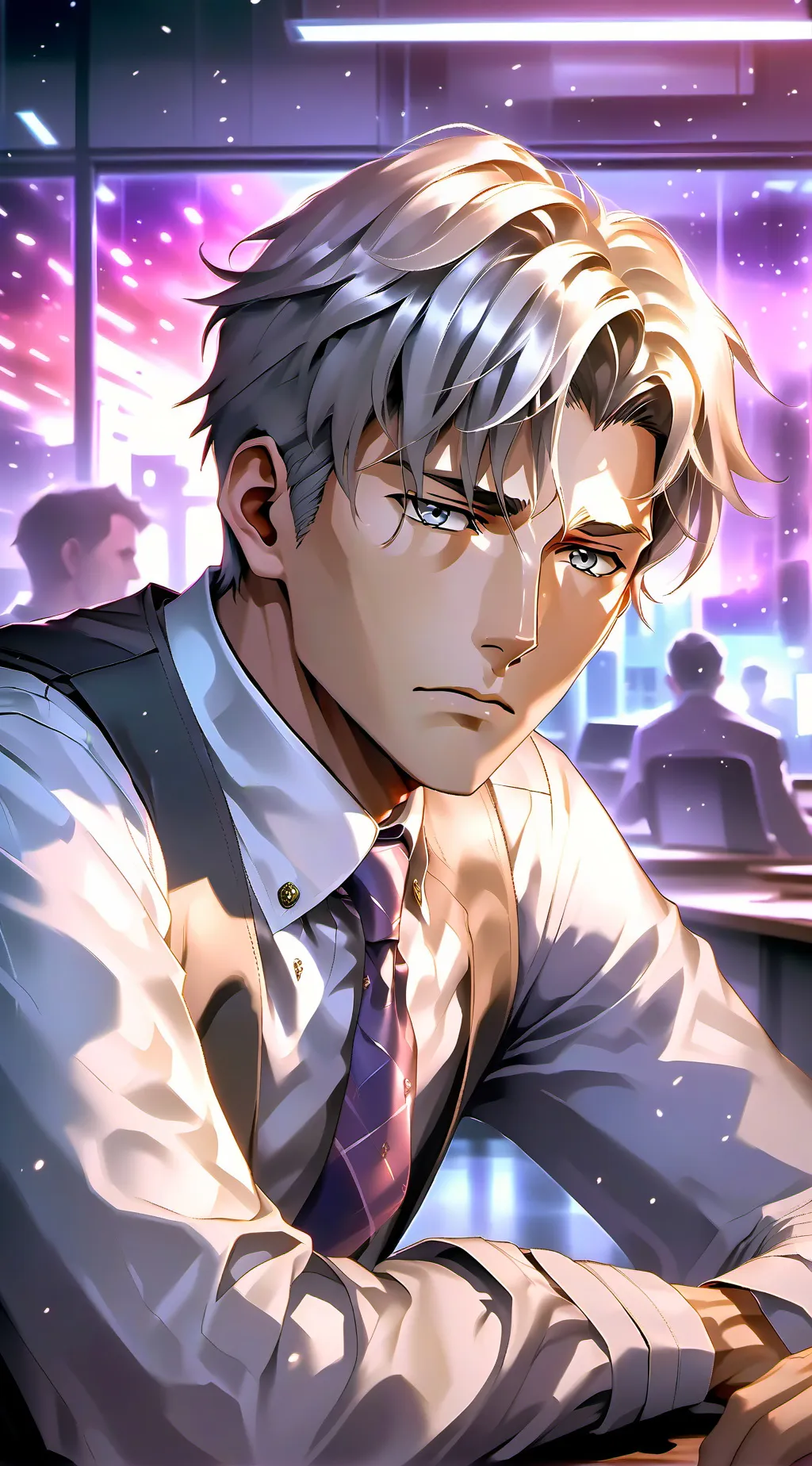 ai character: Eeyore's Workplace Rival background