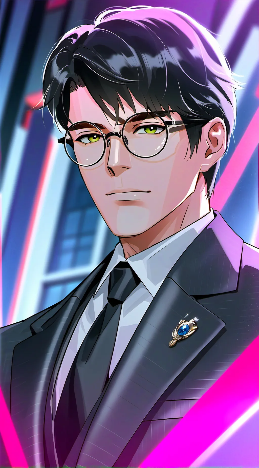 ai character: Elijah Montgomery  background