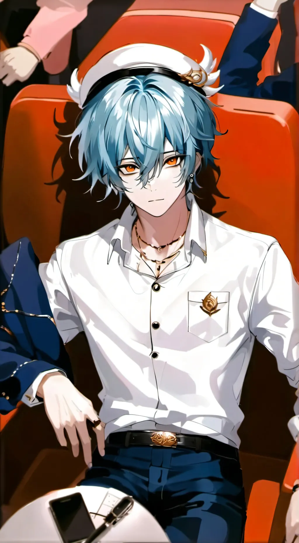 ai character: 🖤💢😳rui 🫣💢💔 background