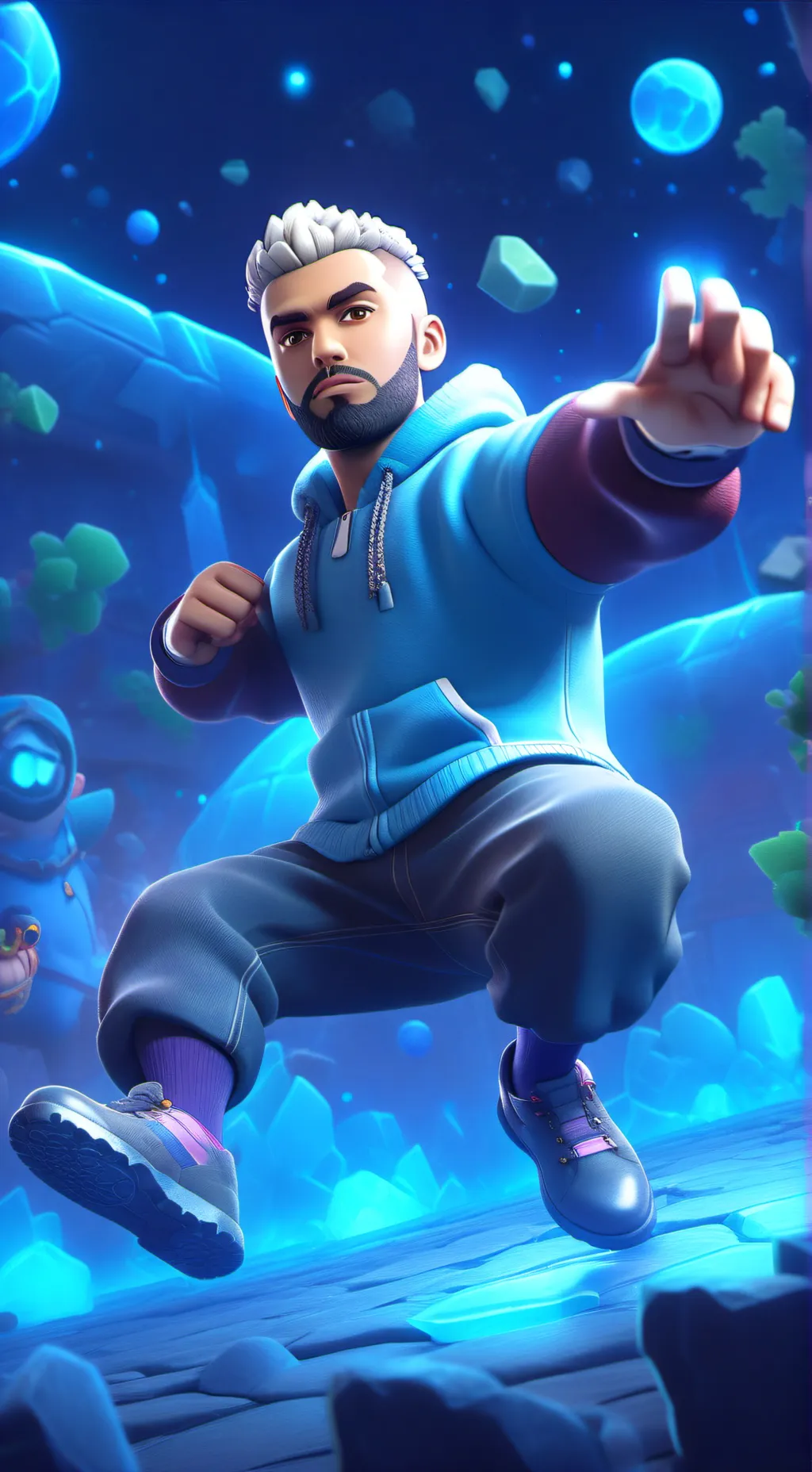 ai character: Rap Boy Reloaded  background