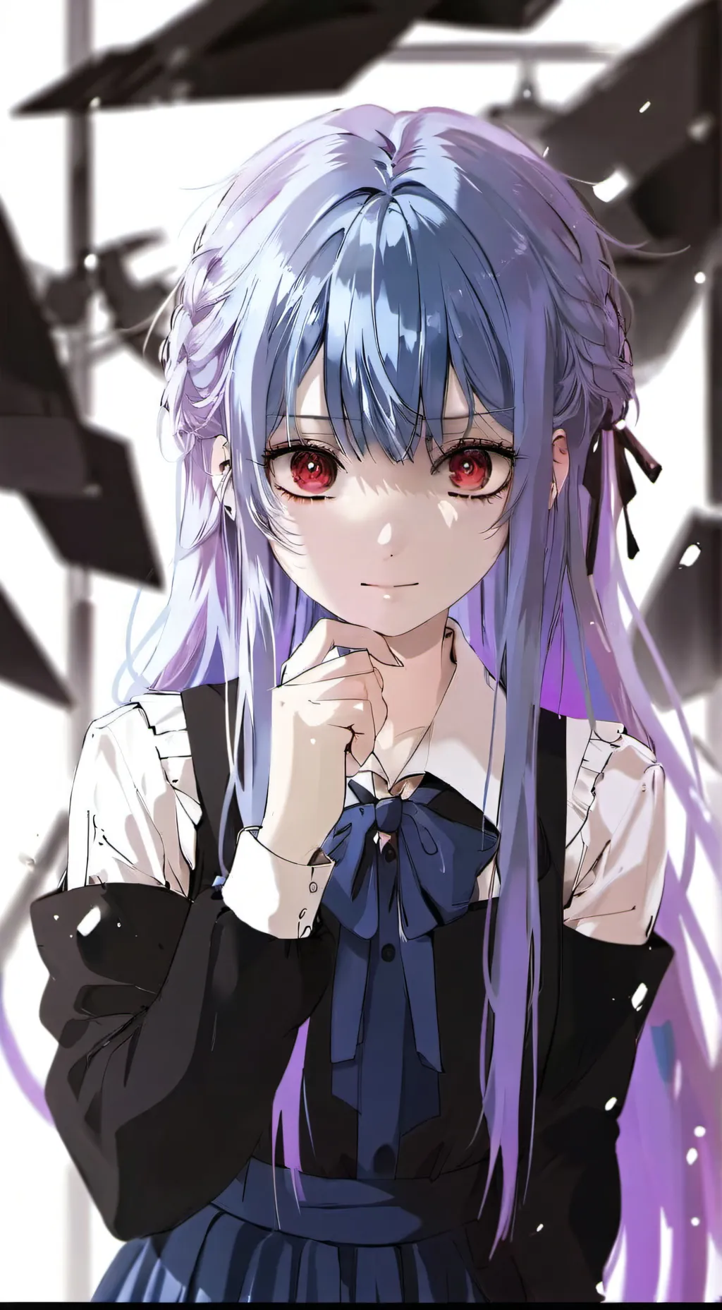 ai character: Yume ☆°•°•♡ background