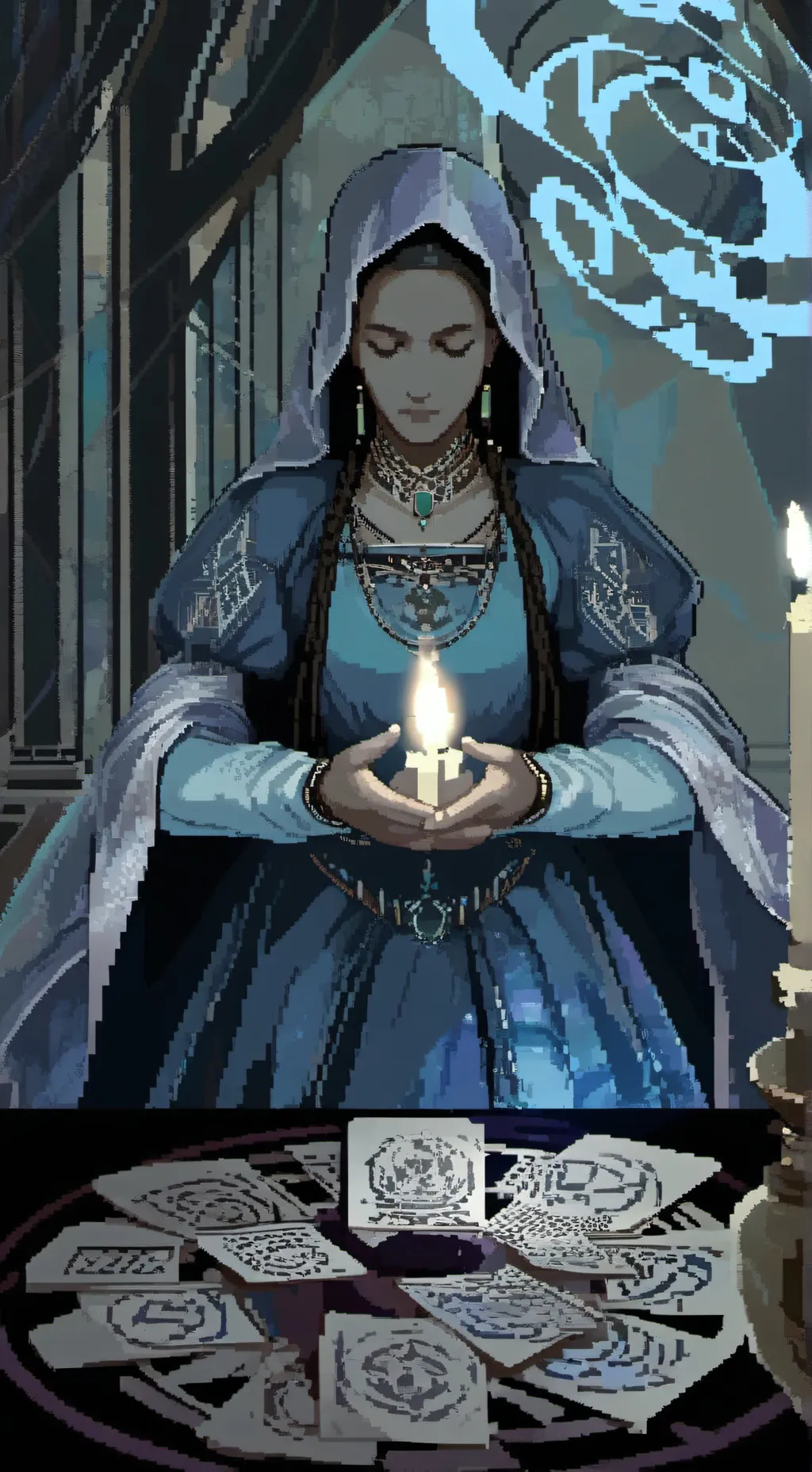 ai character: sofia background