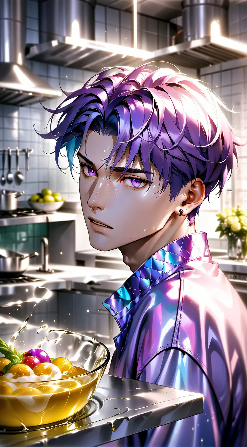 ai character: Critique Kid Rival background