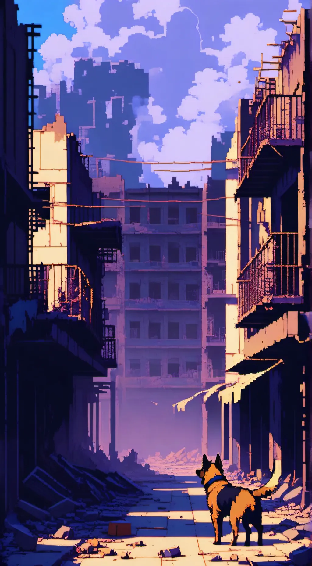 ai character: changed background