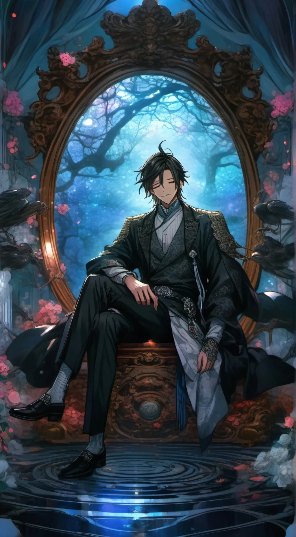 ai character: Фавн background