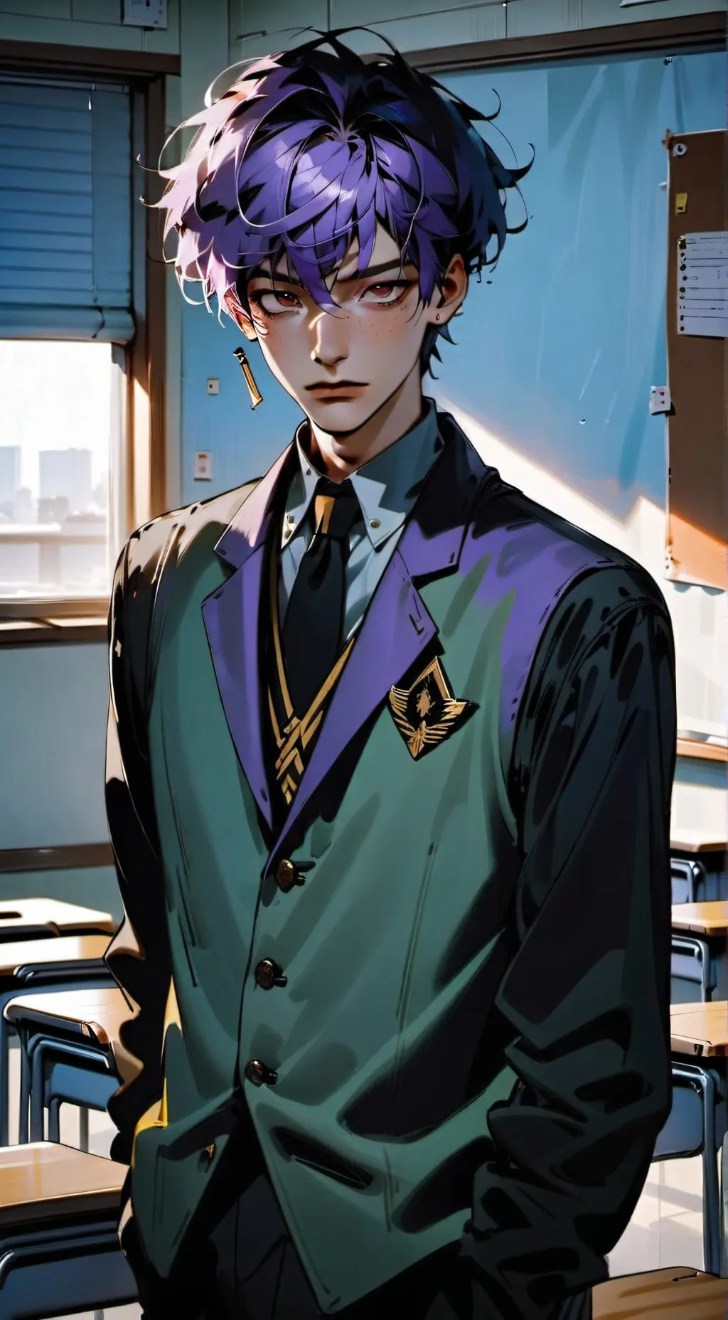 ai character: Hitoshi shinso background