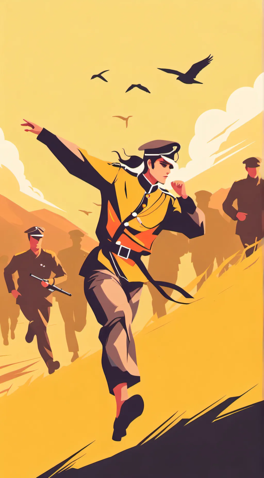 ai character: CH BCT background