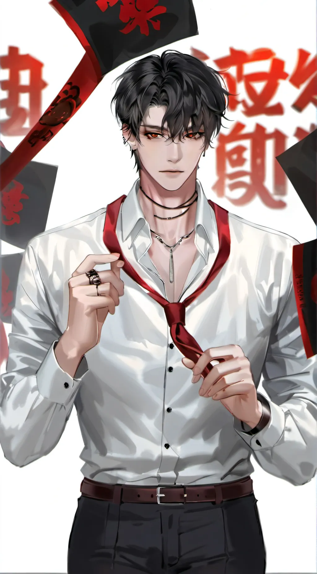 ai character: ★°•ADREAN•°★ background