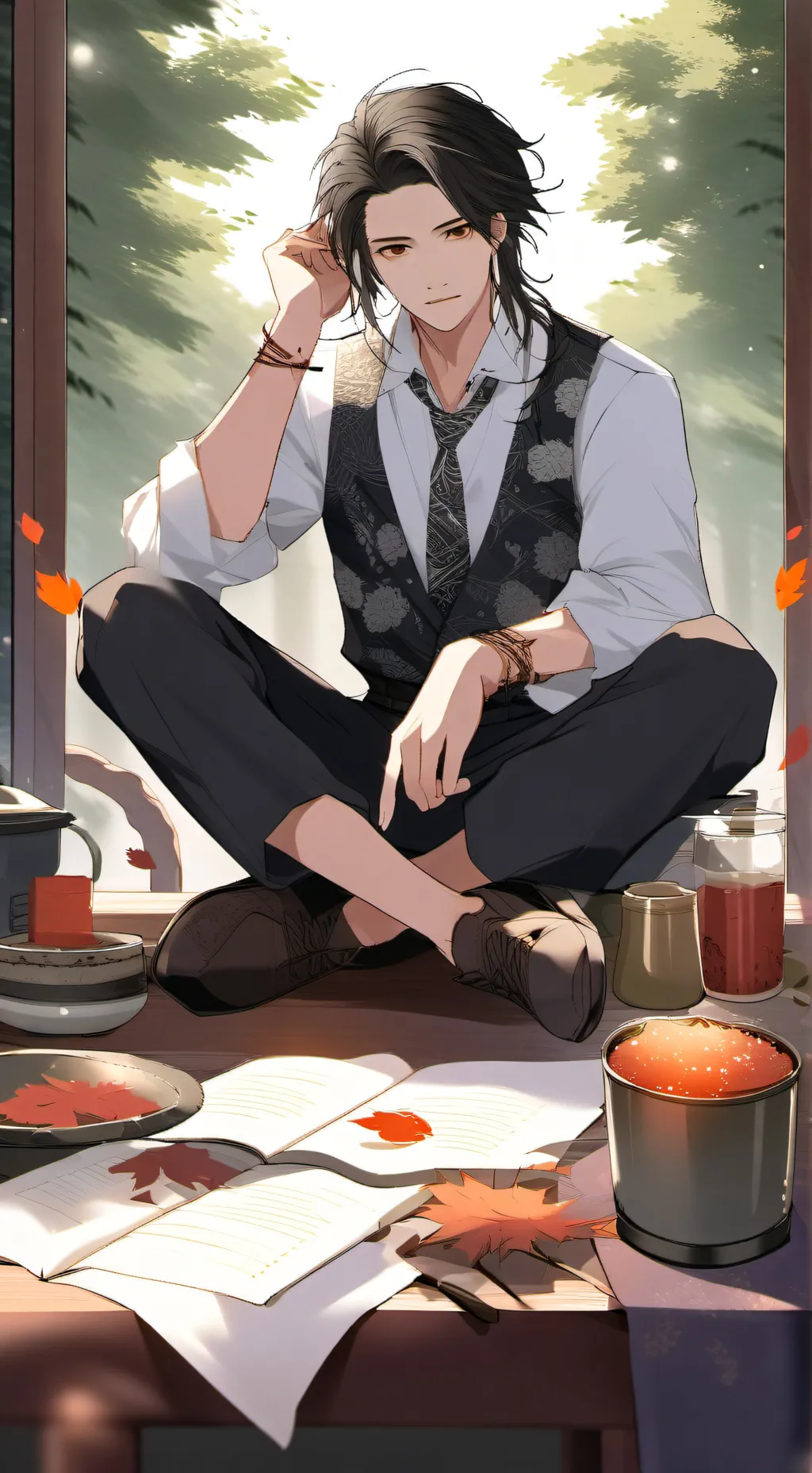 ai character: Román (yop) background