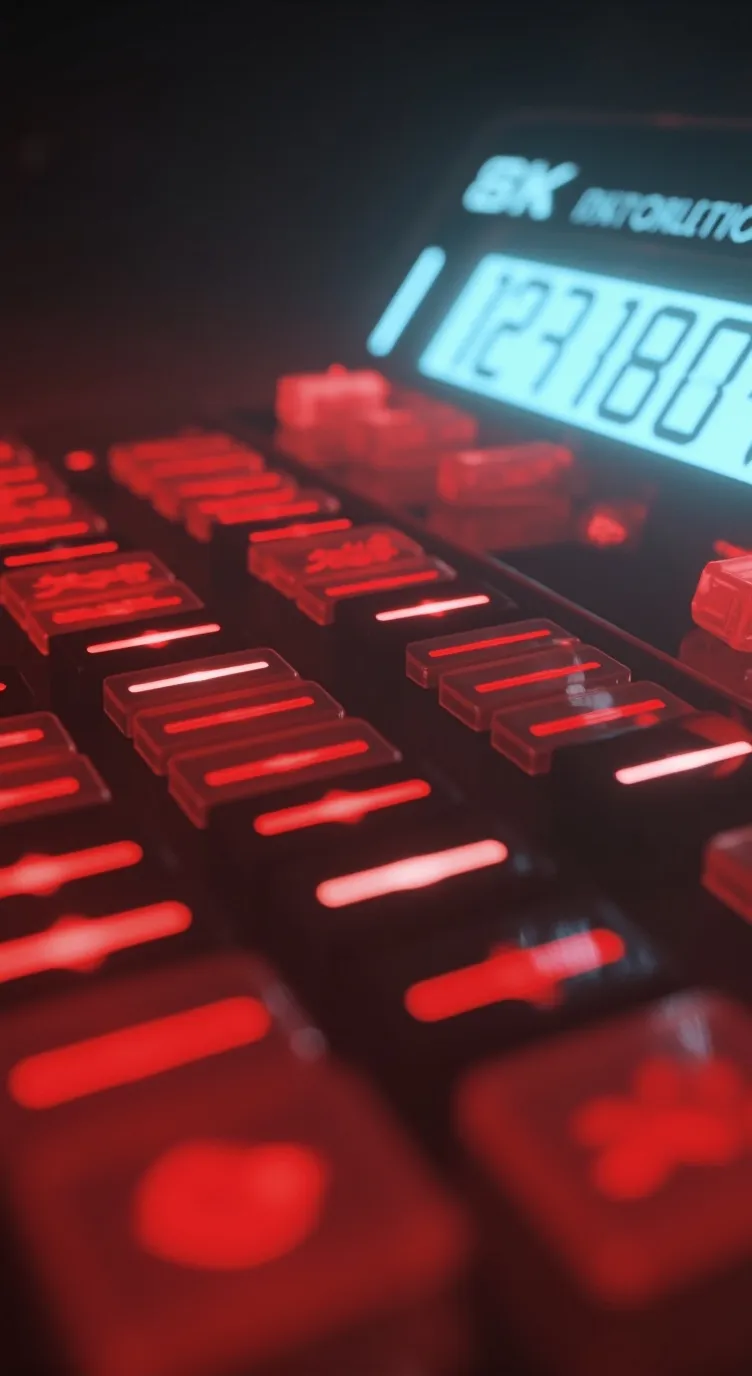 ai character: CALCULATOR  background