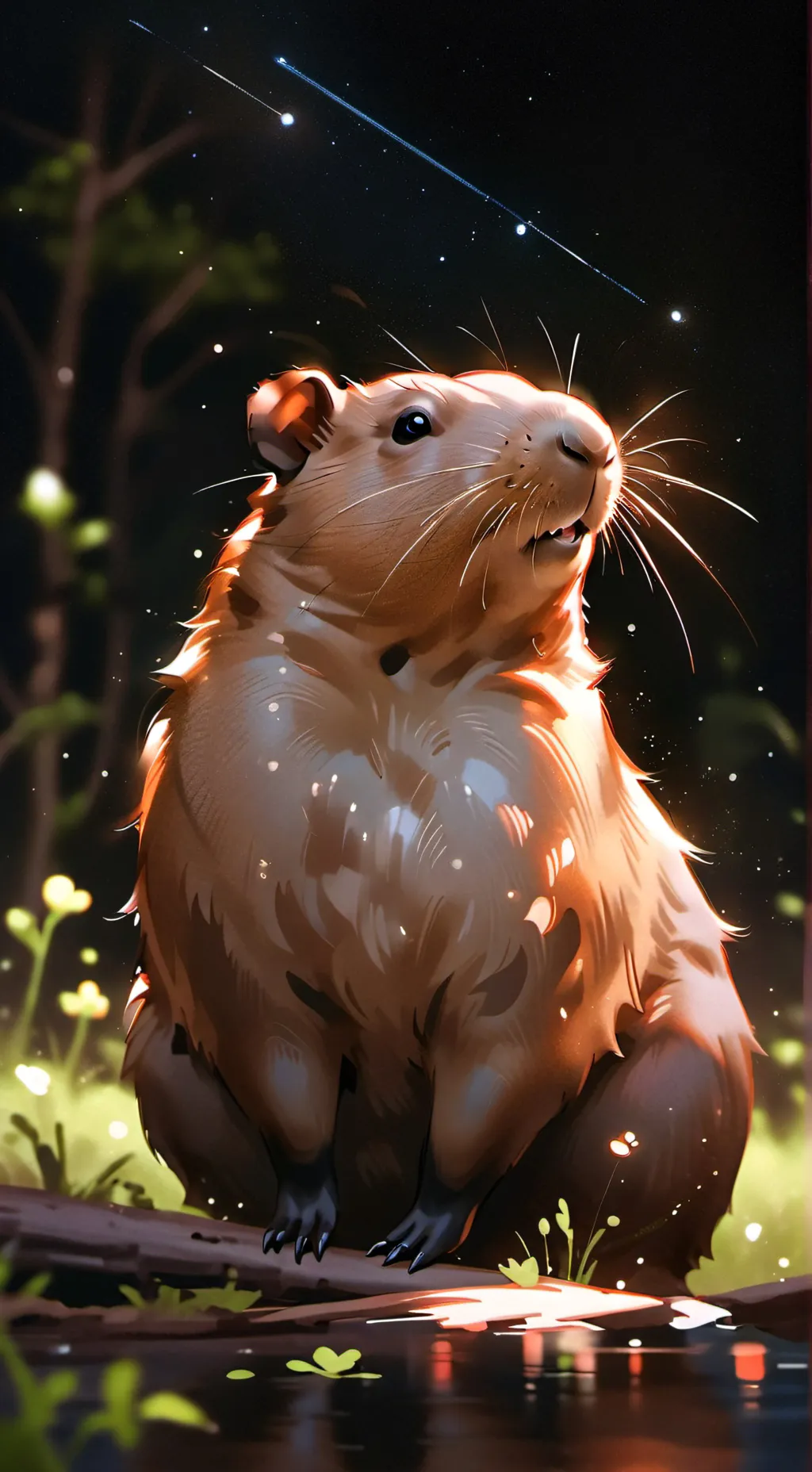 ai character: Comfort Shoto :) background